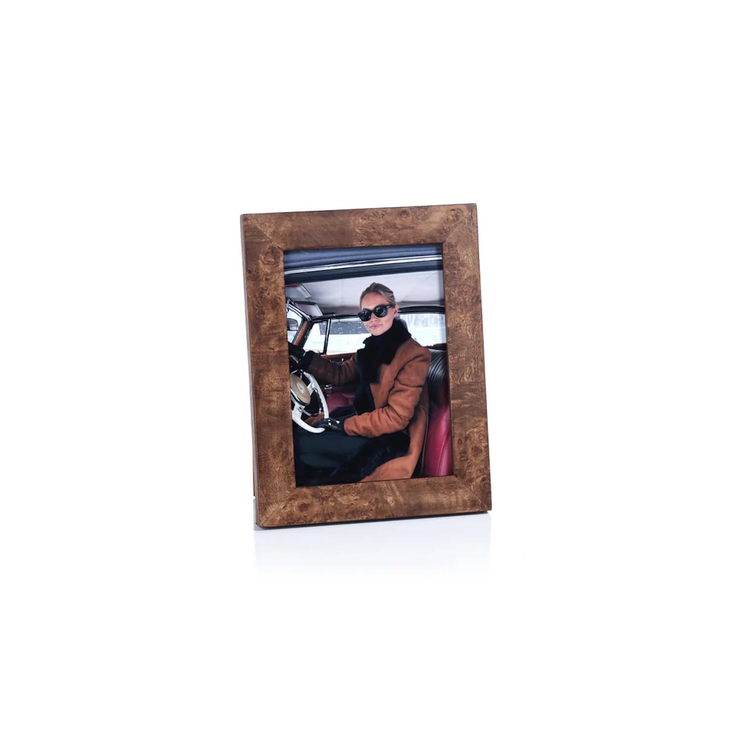 Amazon.com - Zodax Deluxe Burl Wood Veneer Photo or Picture Frames